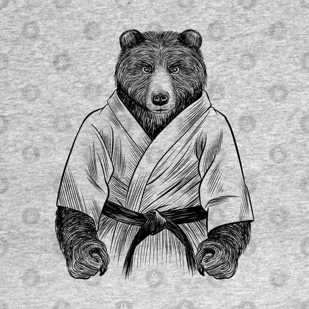 Kung Fu Grizzly by albertocubatas